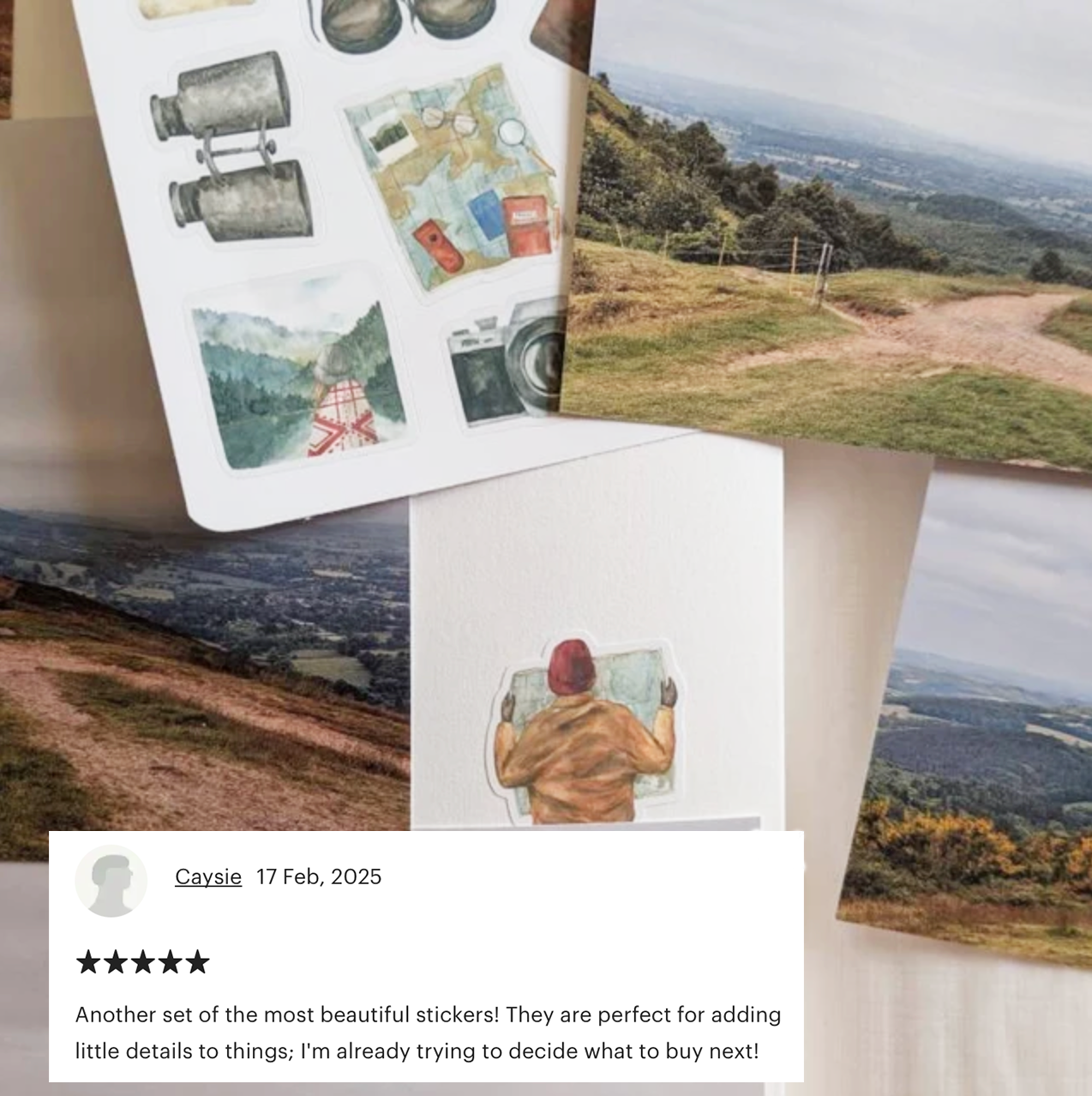 Outdoor Adventures Sticker Sheet