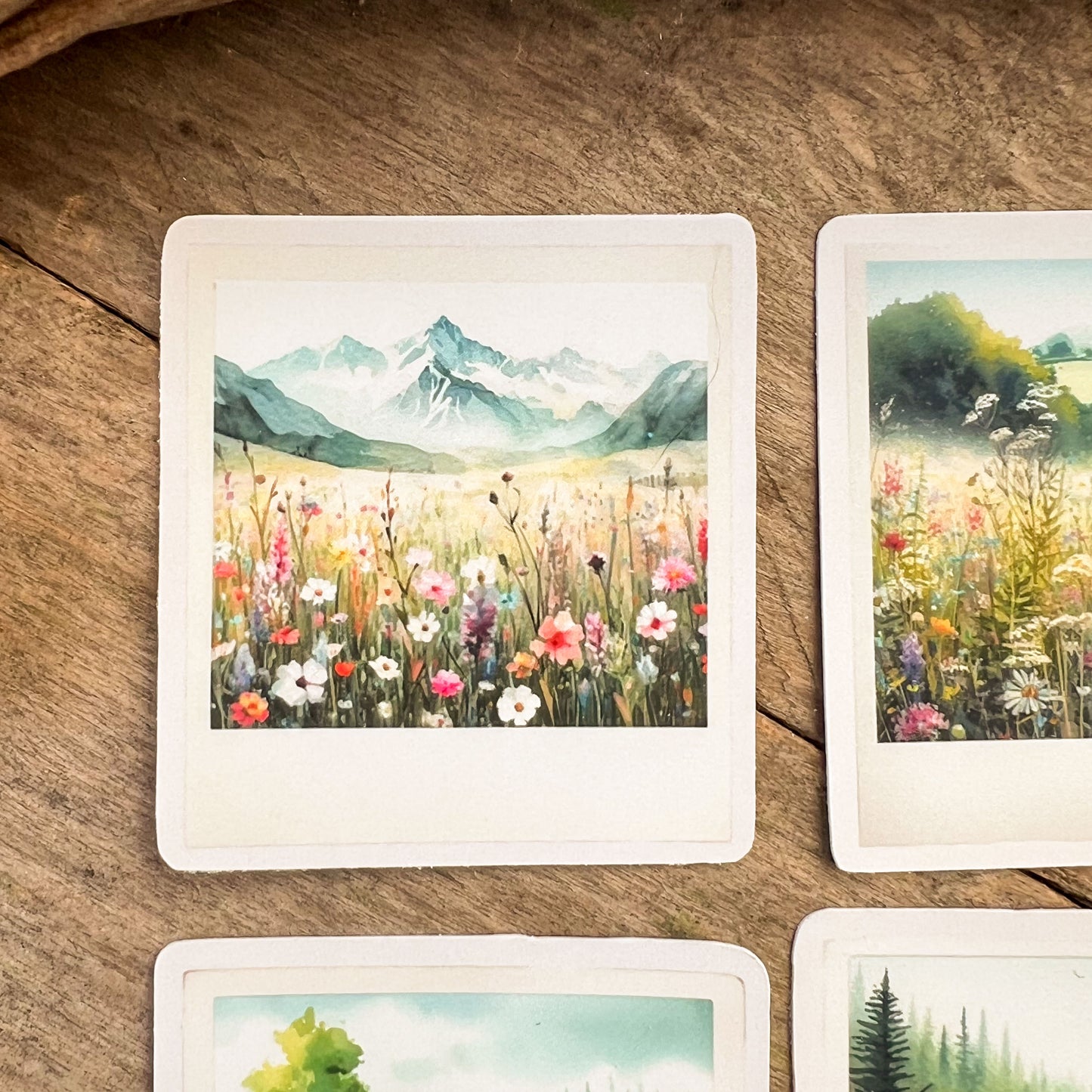 Dreamy Meadows Landscapes Sticker Pack