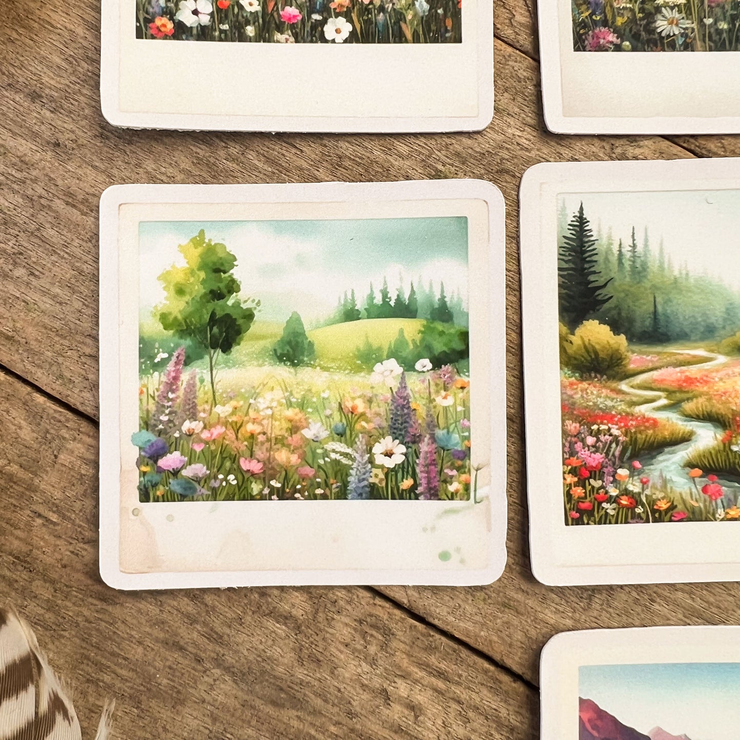 Dreamy Meadows Landscapes Sticker Pack