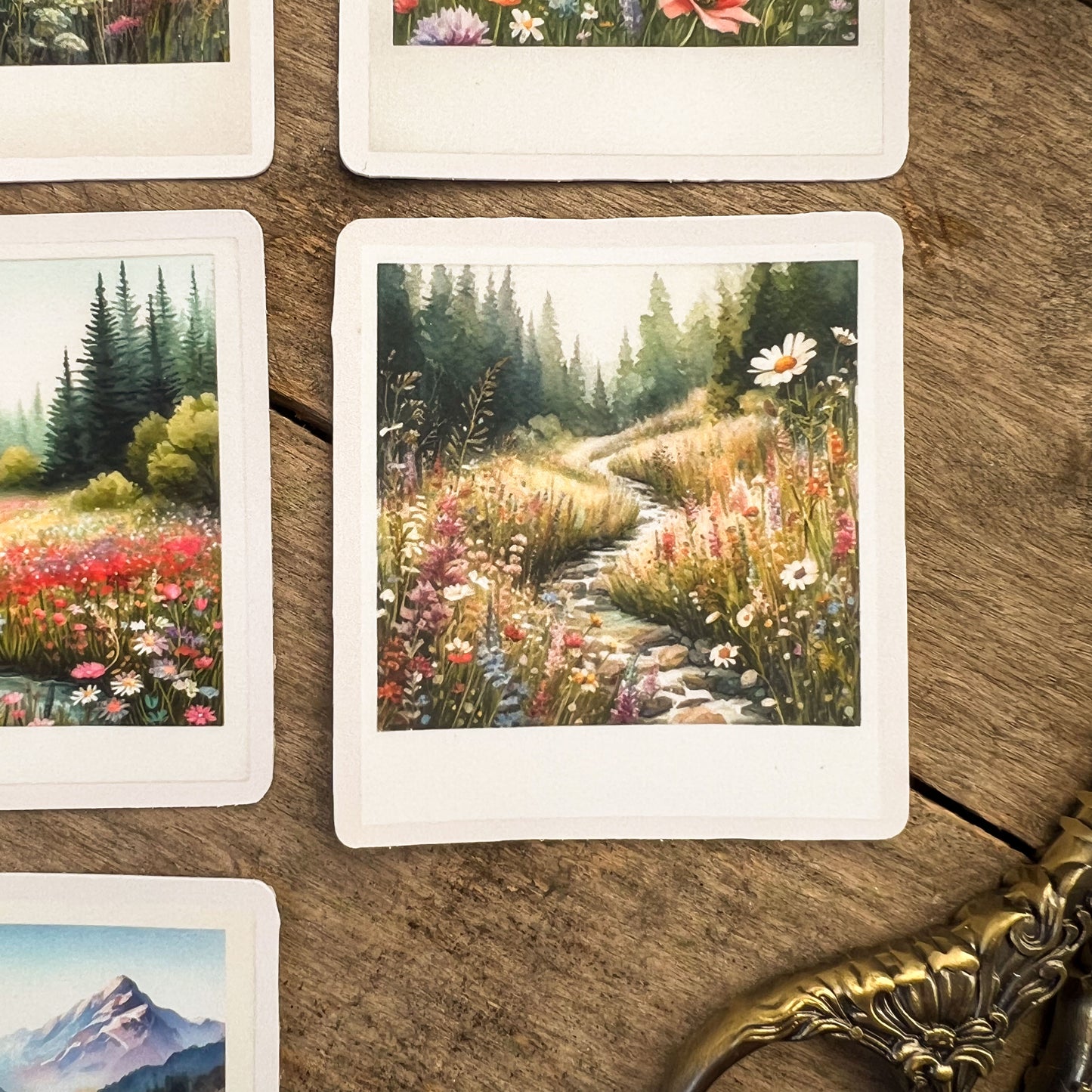 Dreamy Meadows Landscapes Sticker Pack