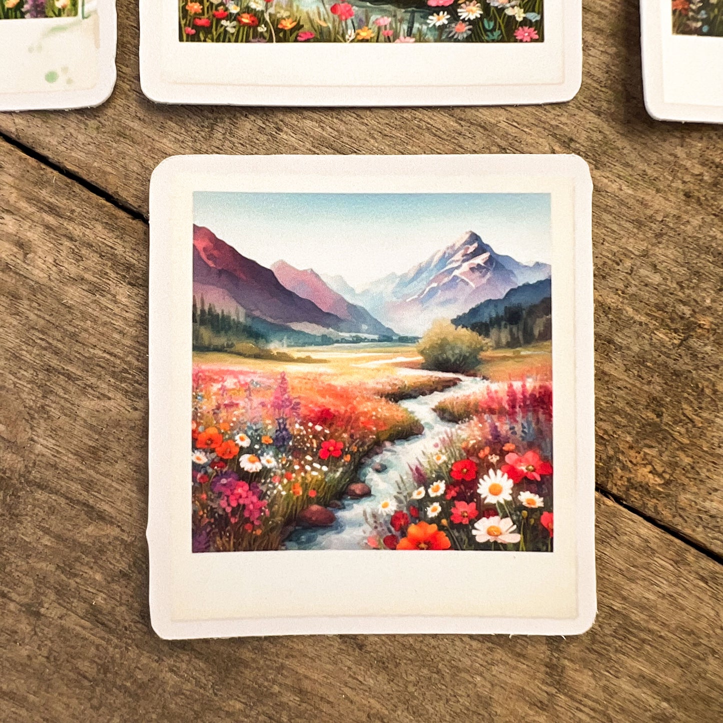 Dreamy Meadows Landscapes Sticker Pack