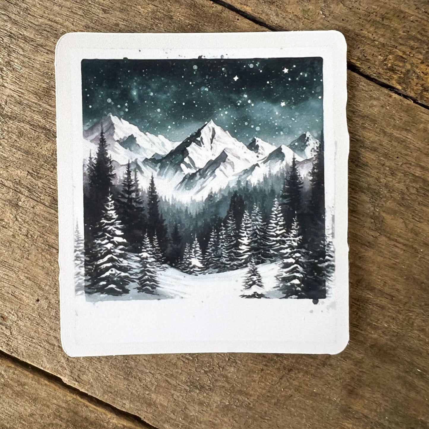 Winter Wonderland Landscapes Sticker Pack