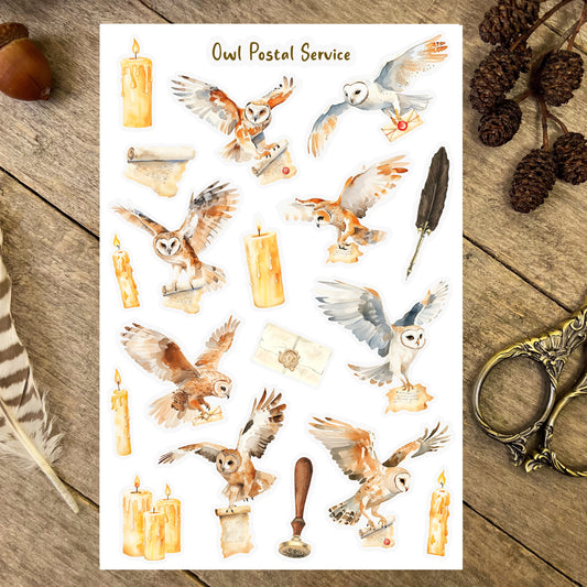 Owl Post Sticker Sheet