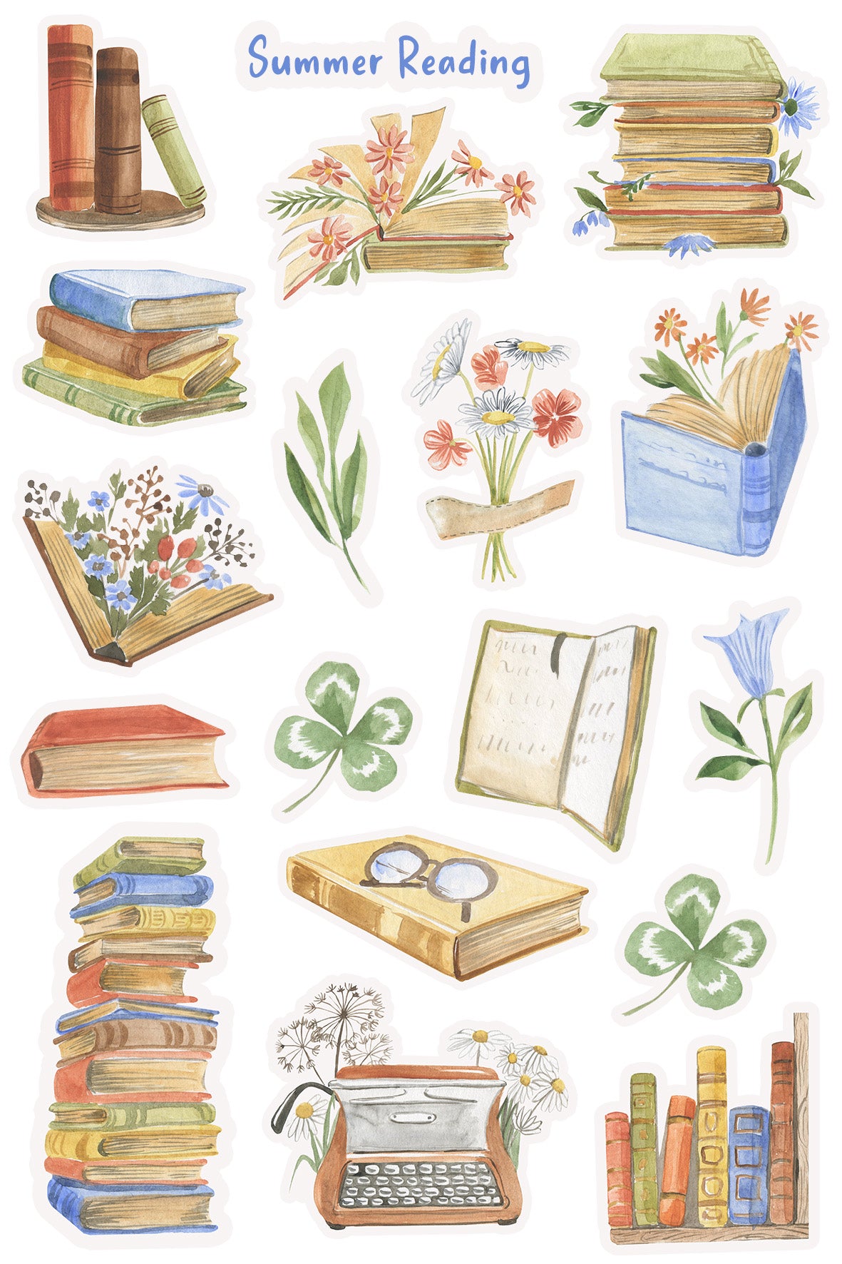 Summer Reading Sticker Sheet